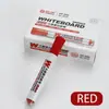 Marcadores de Quadro Branco Três Cores de Grande Capacidade para Uso Transfronteiriço, Apagáveis, para Reuniões e Ensino, com Grande Volume de Tinta, Tipo Líquido Direto, Não Deixam Rastros