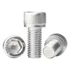 Tornillos de Cabeza Cilíndrica con Hexágono Interior de Acero Inoxidable 304 Din912 Tornillos de Cabeza Cóncava Pernos Hexagonales M1.4-M6