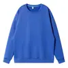 Sudadera de algodón sarga 260g, logo personalizado, ropa de trabajo, transfronterizo, sudadera talla grande, diseño estampado, uniforme de catering, venta directa de fábrica