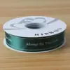 Cinta de poliéster con letras en inglés de 2,5 cm, venta al por mayor, para embalaje de regalos, ramos, tartas y más.