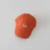 Gorras Coreanas Yipan para Niños y Niñas, Gorra de Béisbol Desgastada con Letras Estilo Ins, Protector Solar Visera Gorra de Béisbol para Bebé