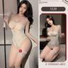 Lencería Sexy Puro Deseo Sexy Pecho Pequeño Correa de Acero Push-Up Abertura Inferior Transparente Body Ropa de Dormir Provocativa Sexy Falda Pecho Pequeño Q