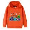 Suéter con capucha de algodón para niños y niñas, chaqueta informal de manga larga para primavera y otoño de 2023