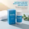 Bálsamo de cuidado suave para calmar e hidratar la piel de las piernas, proporcionando un cuidado diario confortable, dejando la piel con una sensación refrescada, hidratada y suave.