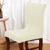 Juego de Mantel Elástico y Fundas para Sillas para Uso Doméstico, Madera Maciza Estilo Chino, Adecuado para Renovación de Hoteles y Restaurantes, Funda para Cojín de Taburete, Funda para Asiento