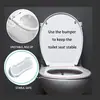 Accesorios para Tapa de Inodoro Amazon Junta para Tapa de Inodoro Almohadilla de Silicona para Inodoro Almohadilla Amortiguadora Almohadilla Silenciosa Transfronterizo