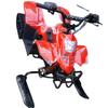 Moto de Neve ao Ar Livre com Esteiras 110cc, Scooter para Caminhada na Neve, Moto de Neve Dupla Elétrica, Mongólia Interior