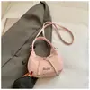 Bolsa de Mão Tendência com Laço para Mulheres, Estilo Coreano Nicho Versátil Bolsa Nuvem, Bolsa de Ombro Transversal Fashion