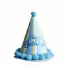 Sombreros de Cumpleaños Transfronterizos Creativos para Fiestas Infantiles y de Adultos Sombreros para Pastel de Cumpleaños Sombreros de Papel Decoración de Repostería de Cumpleaños de Dibujos Animados