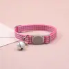 Collar de Campana Reflectante de Nylon Imitación Collar para Gato Explosiones Transfronterizas Collar para Mascota Cabeza de Gato Hilo Reflectante Collar para Perro