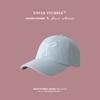 Gorra de béisbol con lazo estilo coreano para niñas, linda y romántica gorra rosa, suave y combinable.