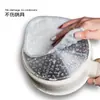 Nuevo estropajo para lavar platos paño de cocina para el hogar cocina tazón lana de acero limpieza de doble cara engrosado artefacto para fregar ollas