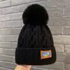 Gorro de Ciclismo Coreano Lindo para Otoño e Invierno para Mujer, Tejido de Punto Grueso con Forro de Felpa, Cálido, Cortavientos, Protector de Orejas, Versátil Gorro de Lana