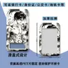 Tendencia Nacional Estilo Pintura a Tinta Jianlai Chen Pingan Tarjetero Tarjeta de Comedor del Campus Yangcheng Tong Tarjeta de Autobús Tarjeta de Acceso Porta Tarjeta de Identificación de Trabajo