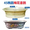 Molde Criativo para Vaso de Flores Vaso Europeu Oval Bonsai Modelo de Plástico Cimento Extra Grande Abrasivos Pequena Planta em Vaso Caseiro
