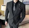 Outono 2026 Novo Conjunto de Terno Masculino Casual de Negócios com Caimento Slim Tamanho Grande Venda Direta do Fabricante