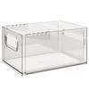 Organizador de Cocina Tipo Cajón Caja Miscelánea para Snacks de Escritorio Caja de Almacenamiento de Ángulo Recto para Gabinete Profundo Caja de Almacenamiento Retráctil para Gabinete