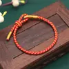 Nuevo Pulsera de Zongzi Pequeño del Festival del Bote del Dragón Cuerda de Color Hilo de Color Tejido a Mano Colgante de Dibujos Animados con Borla Cuerda de Mano de Color para Hombres y Mujeres