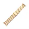 Pulseira de Aço Inoxidável com Uma Fileira de Contas Texturizadas para Samsung Huawei I Watch Apple Watch Pulseira de Metal Inteligente