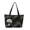 Bolsa Popular con Cremallera de Gran Capacidad para Mujer 2025 Nuevo Estilo Bolso Grande Simple Textura Linda Bolso Tote para Viajes Diarios Bolso de Hombro