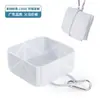 Comedero plegable para perro, comedero portátil para perros para uso en exteriores, bebedero para exteriores, comedero de silicona para perros
