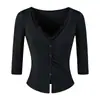 Top de Manga Media Plisado de Encaje con Cuello en V Estilo Suave Deseo Puro Falda de Encaje Ceñida al Cuerpo para Mujer Verano Otoño (Hermana Imperial) Conjunto de Dos Piezas de Temperamento