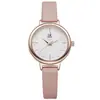 Shengke Sk Nuevo Reloj para Estudiantes Damas Superficie de Gota de Agua Moda Pequeño Fresco Moda Simple Agua Reloj de Cuarzo