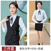 Chaleco de traje de negocios de otoño Qigu Niang para mujer, ropa formal con temperamento, chaleco de traje uniforme, mono