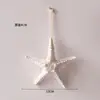 Pingente de Estrela-do-mar de Cinco Pontas em Resina Hexagonal Mediterrânea Seis Pontas Decoração de Parede de Casa Decoração de Parede de Praia Oceânica