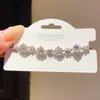 Pulseira de Flor de Zircônia Bestseller Francesa Luxo Leve Design de Alto Padrão Senso de Moda Nicho Temperamento Elegante Joia de Mão Atacado