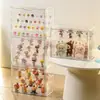 Estante de exhibición de almacenamiento de caja sorpresa, caja acrílica, marco para figura de modelo, muñeco de bloques de construcción, gabinete de caja transparente de burbujas, tapete de pared