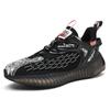 Zapatos de Moda para Hombre Estilo Chino Primavera Escama de Dragón Negro Samurai Zapatillas Casuales Combinables Palomitas de Maíz Aj Zapatos de Coco