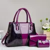 Comercio Exterior Transfronterizo Moda Bolso de Mujer Nuevo Bolso de Hombro Cruzado de Alta Gama Gran Capacidad Diseño de Patrón de Serpiente Bolso de Mano