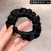 Nuevas scrunchies de alta gama, color sólido, alta elasticidad, que no dañan el cabello, perfectas para coletas y chongos, accesorios para el cabello simples y elegantes para el uso diario