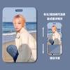 Funda para tarjeta Song Yuqi al por mayor de plástico con tapa deslizante para estudiante, tarjeta escolar, tarjeta de comida, insignia, tarjeta pequeña, funda para tarjeta de permiso de trabajo, control de acceso, autobús