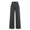 Primavera y verano 2025 nueva moda versátil cintura alta adelgazante deportivo casual pantalones chica hot sueltos pantalones de pierna ancha pantalones nube para mujer
