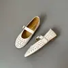 Nuevos Zapatos Planos Mary Jane Calados Estilo Francés para Primavera/Verano con Correas, Zapatos de Mujer Modernos y Versátiles