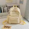 Mochilas para Estudiantes Universitarias, Ligeras, Sencillas y Versátiles, Mochilas de Estilo Casual Femenino, Mochilas de Estilo Coreano Estilo Ins para Estudiantes de Secundaria y Preparatoria