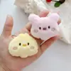 Novo chapéu de pelúcia fofo com orelhas de urso e coelho, sapatos, meias, acessórios de pelúcia, tiara, presilha, acessórios