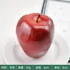 Manzana de Simulación Modelo de Espuma Manzana Agravada Fruta de Serpiente Fruta Falsa Accesorios para Disparos Juguetes Educativos para Niños