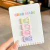 Pinzas para el cabello de estrella de verano para niños, pasadores versátiles de dopamina que no dañan el cabello, lindas pinzas para el cabello de bebé, accesorios para el cabello, tocados