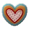 Figura 3D de goma blanda de PVC de doble cara en forma de corazón, superventas transfronteriza, bolígrafo divertido para estudiantes, punta y capuchón desde la fábrica de origen