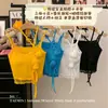 Camisola Floral Tridimensional de Moda para Mujer, Top Versátil de Color Sólido de Corte Ajustado para Verano y Otoño con Copas
