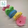 Desenho Animado Banho Banho Banho Pá de Madeira Algodão Crianças Banho e Lavagem do Rosto Uso Duplo Cor de Algodão Bebê Colmeia Esponja Absorvente