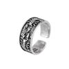 Anillo de Escorpión Vintage Moda para Hombre y Mujer Personalizado Nuevo Hip-Hop Dominante Antiguo Anillo de Dedo con Abertura Suministro de Comercio Exterior
