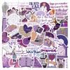 50 piezas de pegatinas de moho Speak Now para portátil, cuaderno, funda de teléfono, decoración de taza de agua, pegatinas transfronterizas
