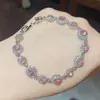 Pulseira Geométrica Retro Exquisita com Microincrustação de Zircônia Joia de Mão de Alto Padrão Luxo Leve Celebridade da Internet Alto Valor Acessório Decorativo Versátil Personalizado