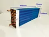 Gabinete de exhibición con condensador evaporador enfriado por aire, gabinete para pasteles, gabinete de refrigeración, congelador, tubo, aleta de aluminio, evaporador de refrigerador