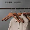Percha de Haya de Lujo Ligero Percha para Ropa Casual Percha para Ropa Perchero de Exhibición para Tienda de Ropa Percha de Madera de Calidad