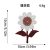 Novos Patches de Tecido Solúveis em Água Color Block Retro Estrela Oca Floral para Roupas, Bolsas, Chapéus, Decoração, Patches DIY